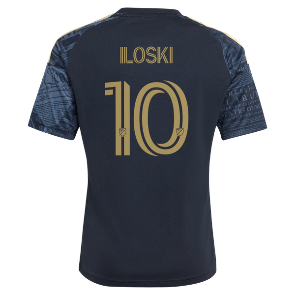 adidas Milan Iloski Philadelphia Union Youth 2026 1776 Kit Replica Jersey