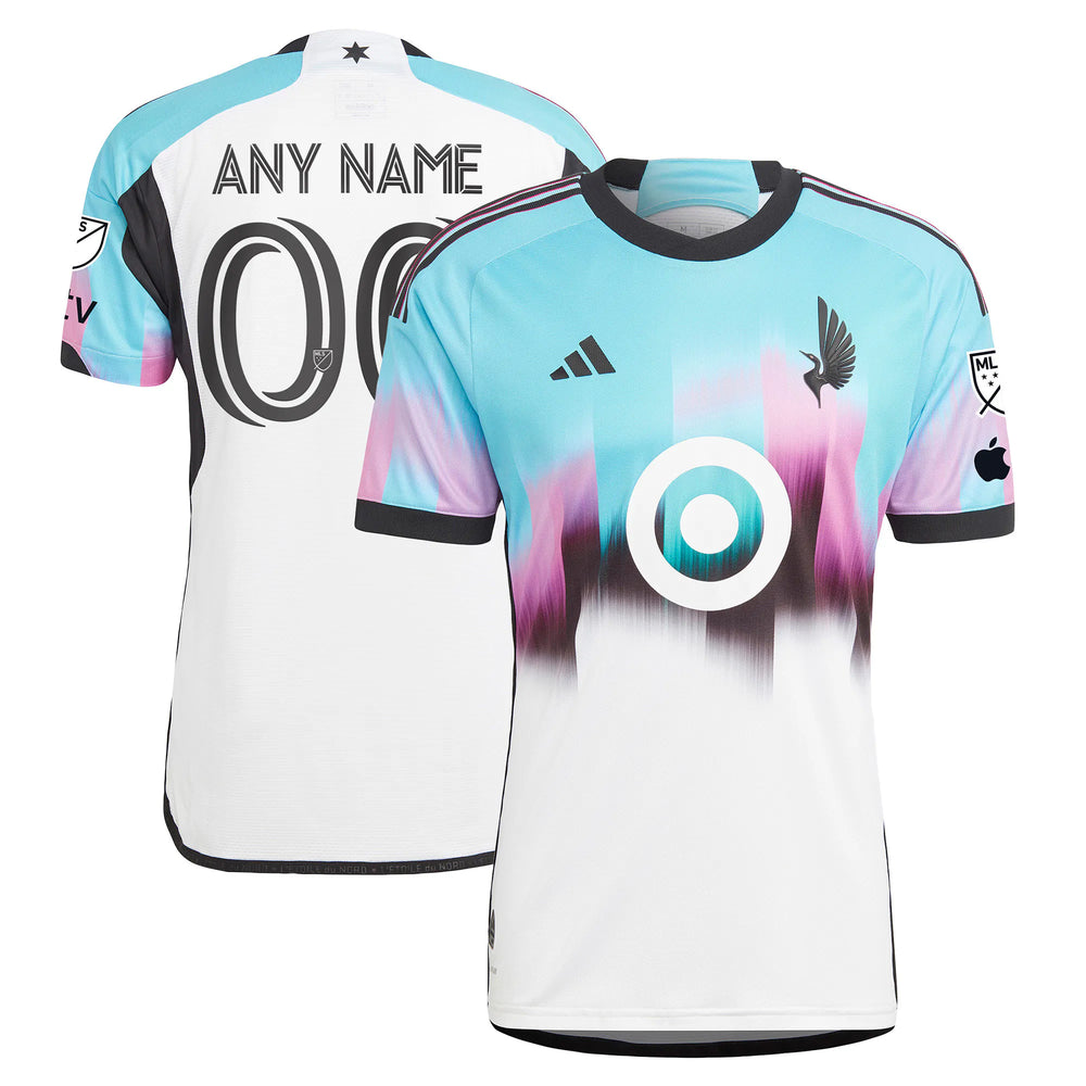 adidas Minnesota United FC 2023 The Northern Lights Authentic Custom Jersey