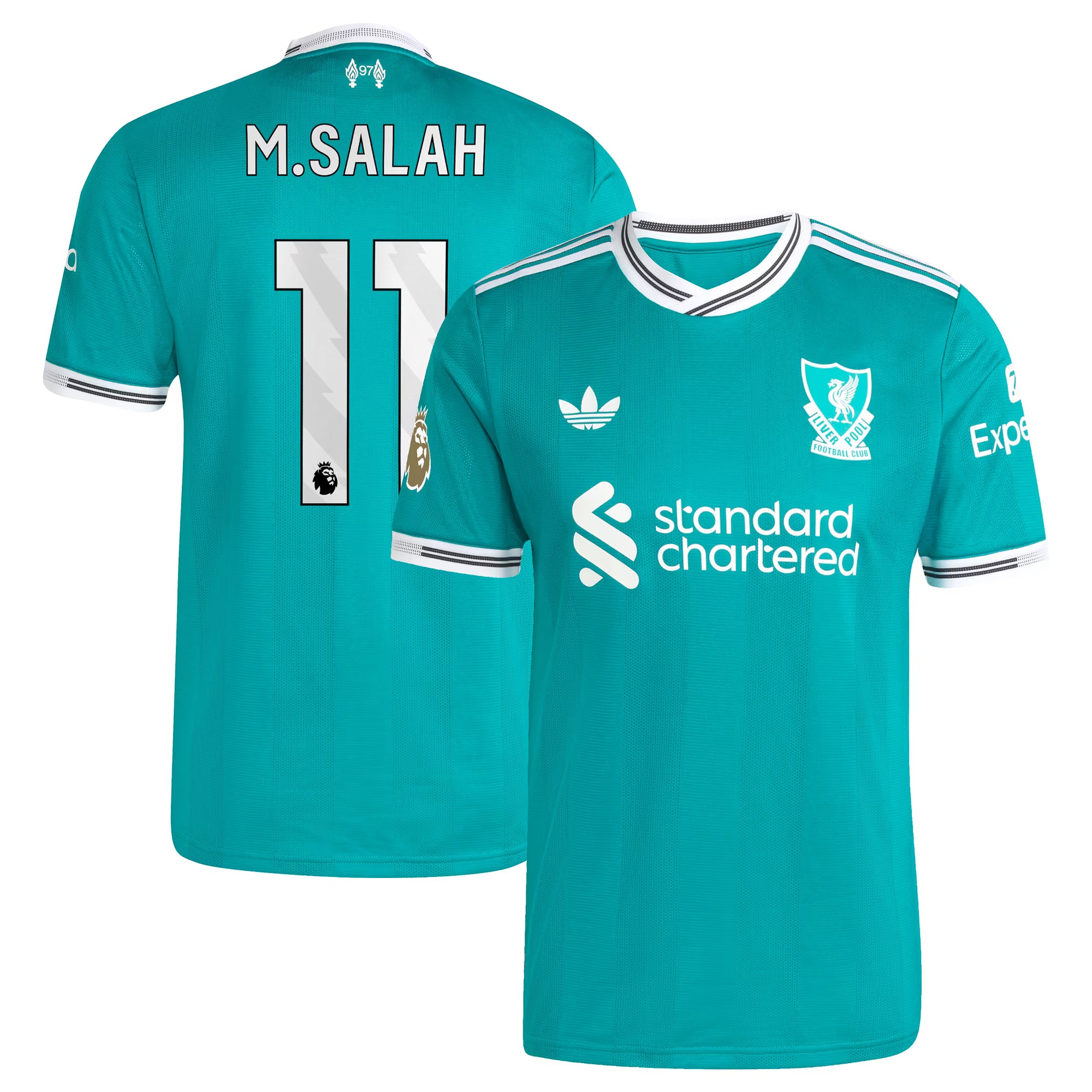 adidas Mohamed Salah Liverpool 2025/26 Third Authentic Jersey