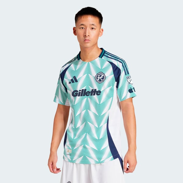 adidas New England Revolution 2025 Eastern White Pine Authentic Jersey