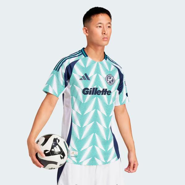 adidas New England Revolution 2025 Eastern White Pine Authentic Jersey