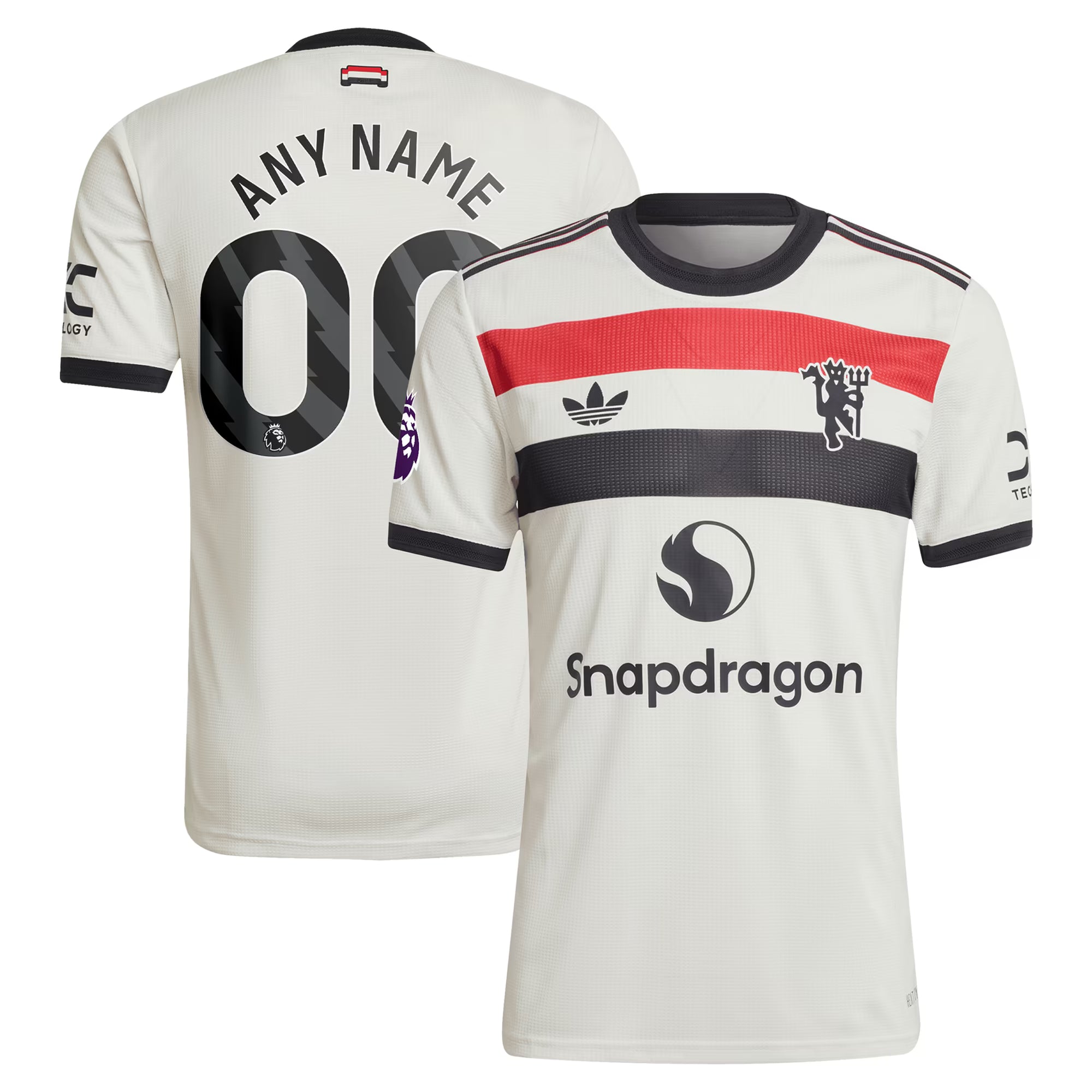 Adidas Originals Manchester United 2024/25 Third Authentic Custom Jersey