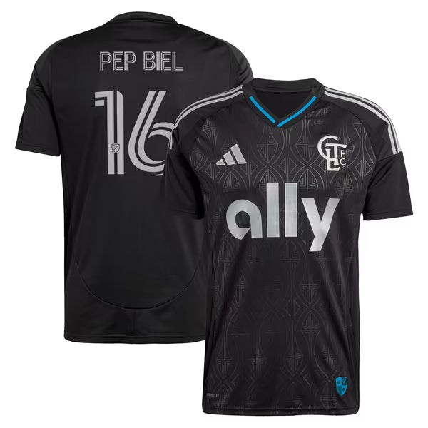 adidas Pep Biel Charlotte FC 2025 Fortress Kit Replica Jersey
