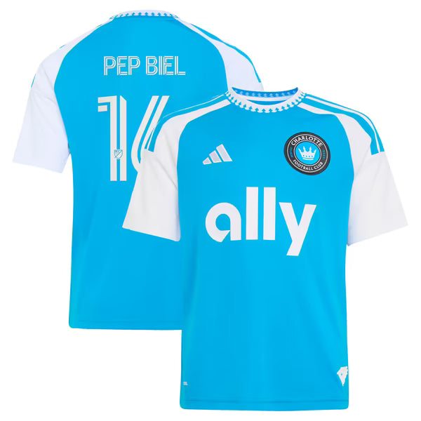 adidas Pep Biel Charlotte FC Youth Replica Jersey