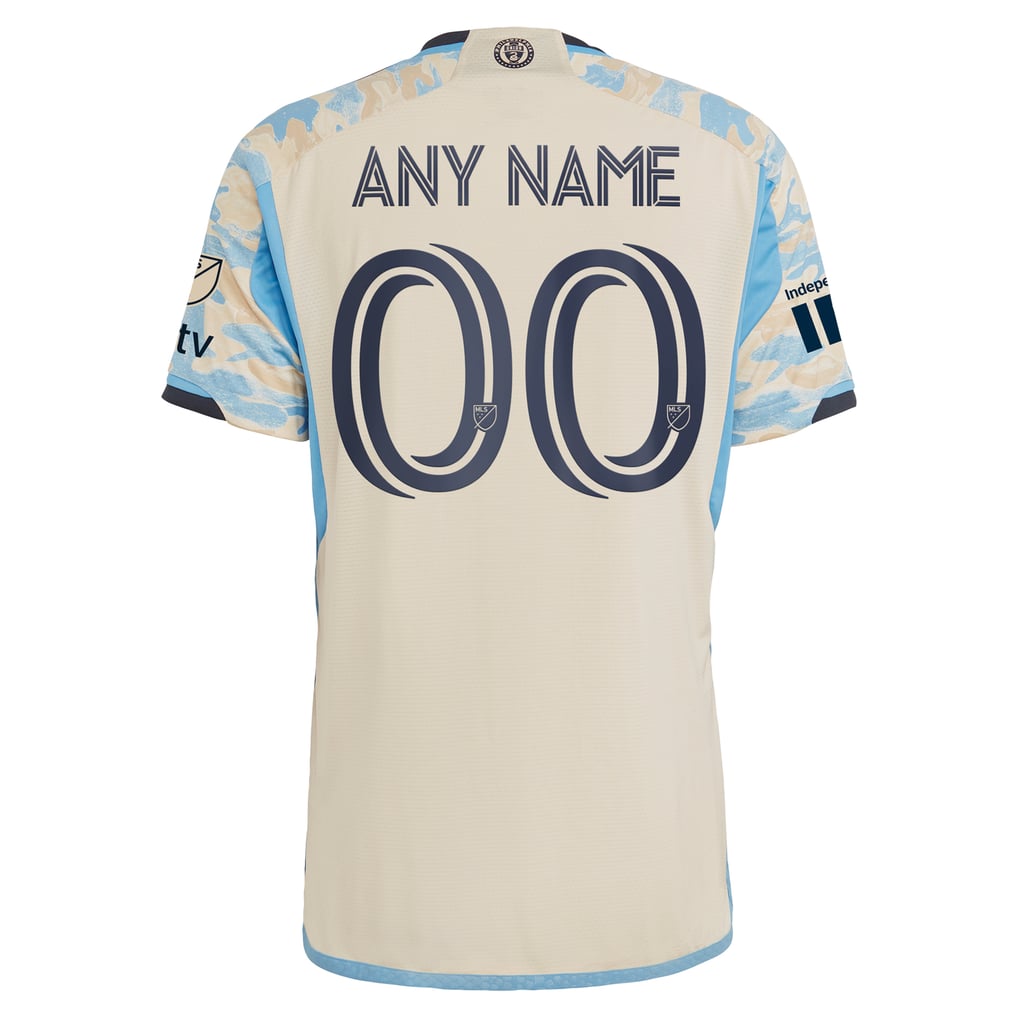 Adidas Philadelphia Union 2024 Authentic Secondary Custom Jersey