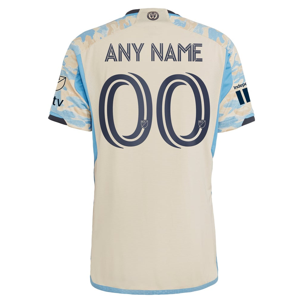 Adidas Philadelphia Union 2024 Authentic Secondary Custom Jersey