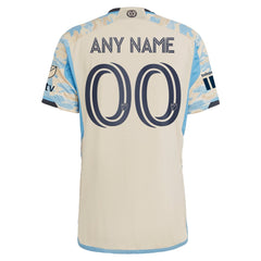 Adidas Philadelphia Union 2024 Authentic Secondary Custom Jersey