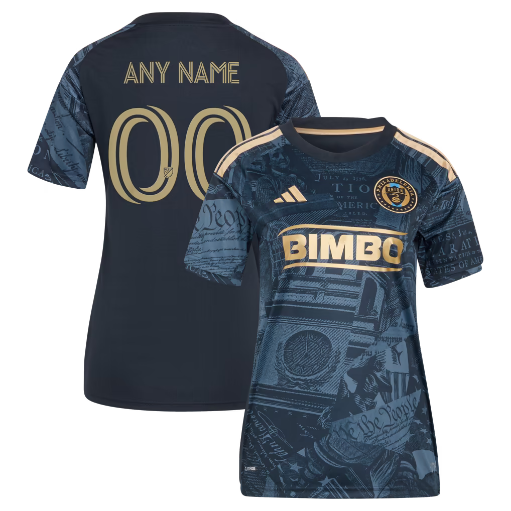 Adidas Philadelphia Union Women's 2026 1776 Kit Replica Custom Jersey