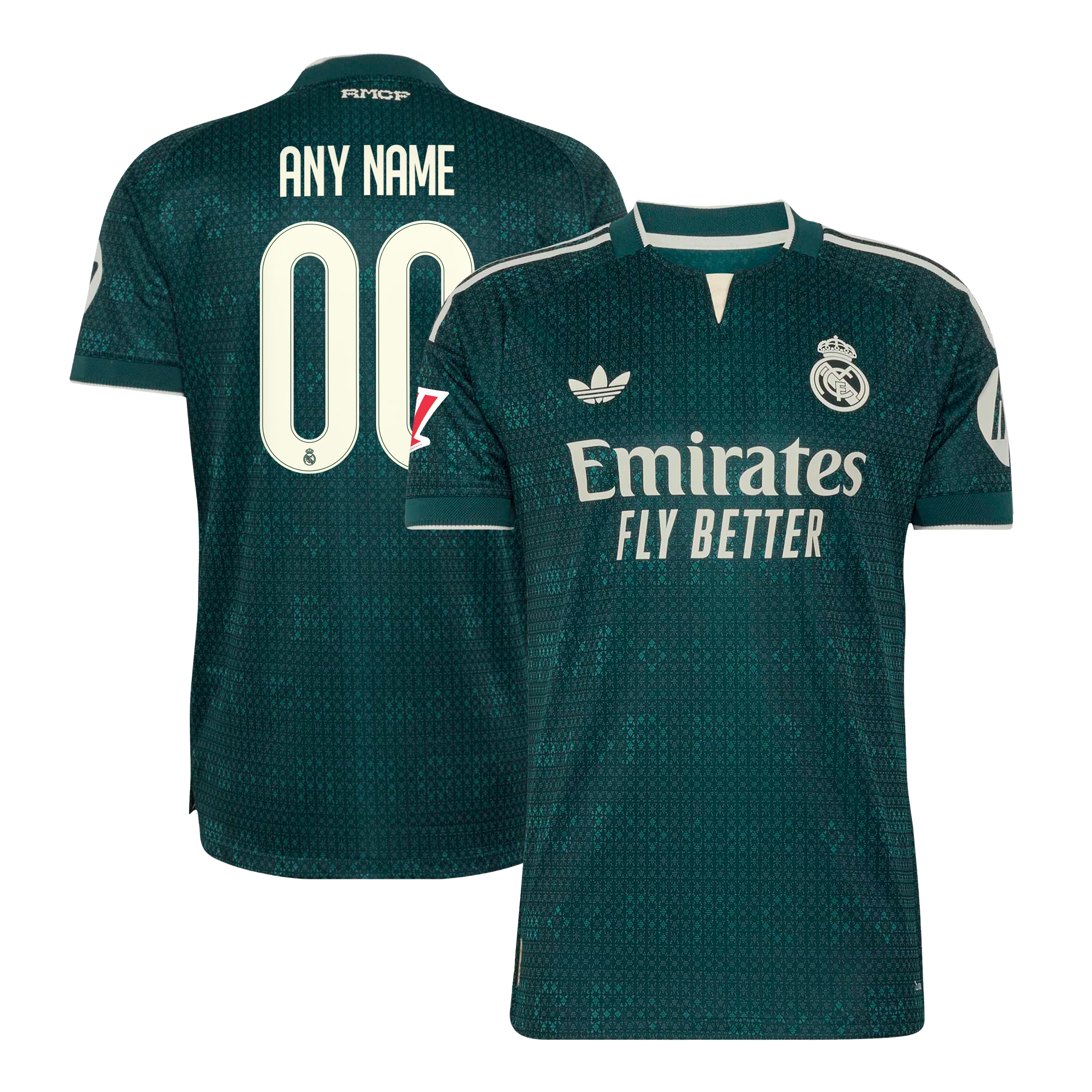 adidas Real Madrid 2026/27 Away Authentic Custom Jersey