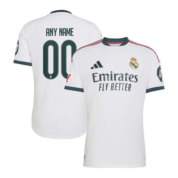 adidas Real Madrid 2026/27 Home Authentic Custom Jersey