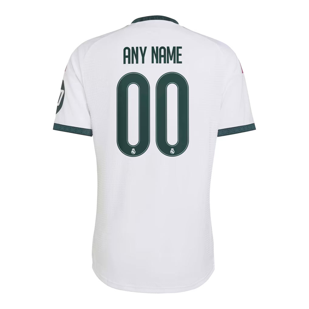 adidas Real Madrid 2026/27 Home Authentic Custom Jersey