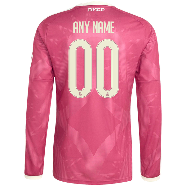 adidas Real Madrid 2026/27 Third Replica Custom Long Sleeve Jersey