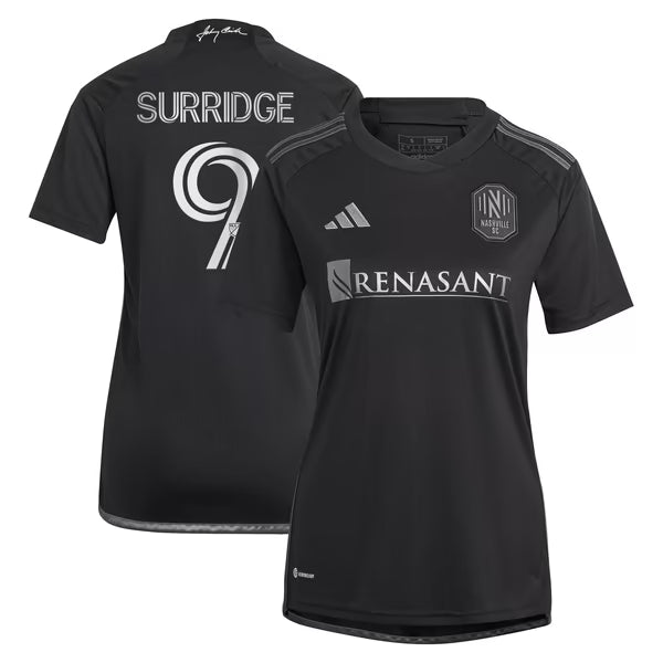 Adidas Sam Surridge Nashville SC 2023 Man In Black Replica Jersey