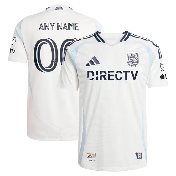 adidas San Diego FC 2025 Woven Into One Authentic Custom Jersey