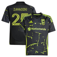 adidas Sean Zawadzki Columbus Crew Youth 2025 Replica Jersey