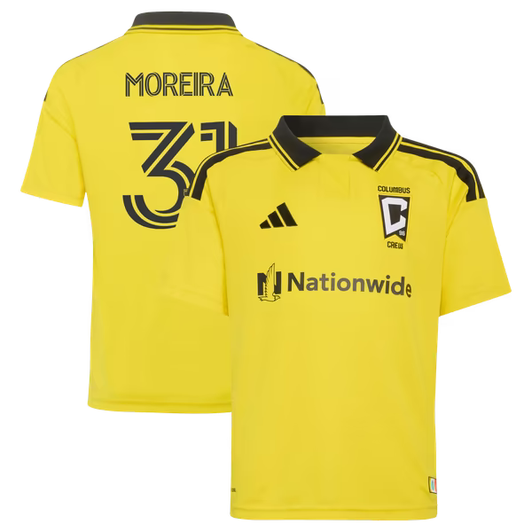 adidas Steven Moreira Columbus Crew Youth 2026 Replica Jersey
