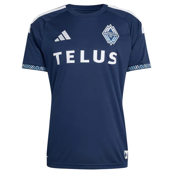 Adidas Vancouver Whitecaps FC 2026 Coastal Replica Custom Jersey