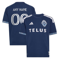 Adidas Vancouver Whitecaps FC Youth 2026 Coastal Replica Custom Jersey
