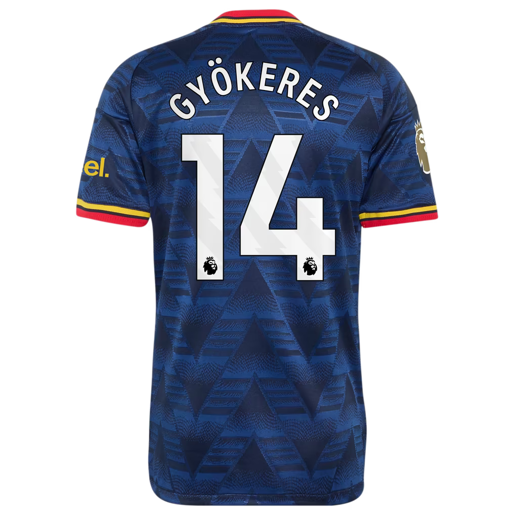 adidas Viktor Gyökeres Arsenal 2026/27 Away Authentic Jersey