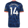 adidas Viktor Gyökeres Arsenal 2026/27 Away Authentic Jersey