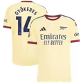 adidas Viktor Gyökeres Arsenal 2026/27 Away Authentic Jersey
