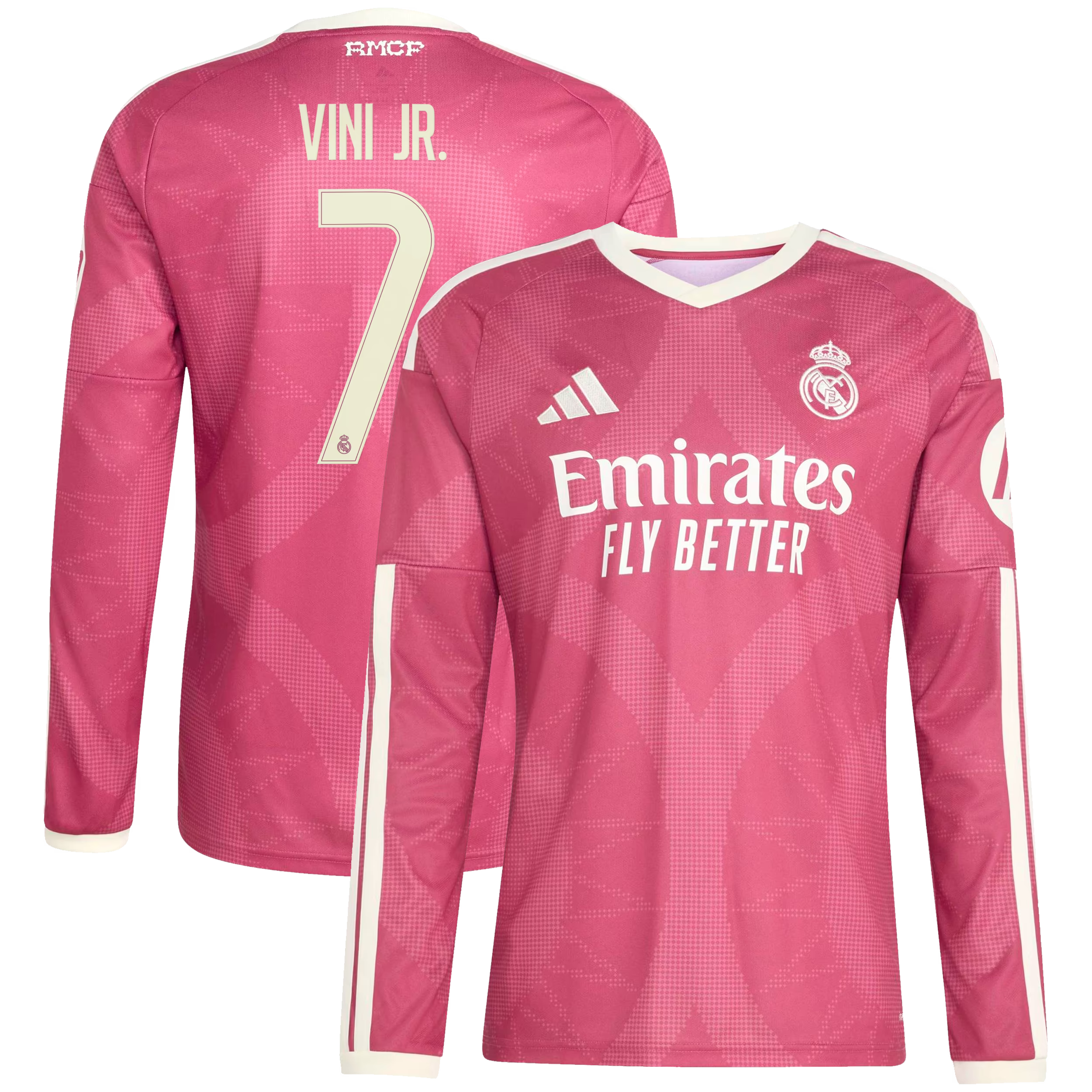 adidas Vini Jr. Real Madrid 2026/27 Third Replica Long Sleeve Jersey