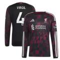 adidas Virgil van Dijk Liverpool 2026/27 Away Replica Long Sleeve Jersey