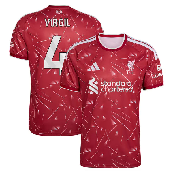adidas Virgil van Dijk Liverpool 2026/27 Home Replica Jersey