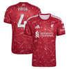 adidas Virgil van Dijk Liverpool 2026/27 Home Replica Jersey