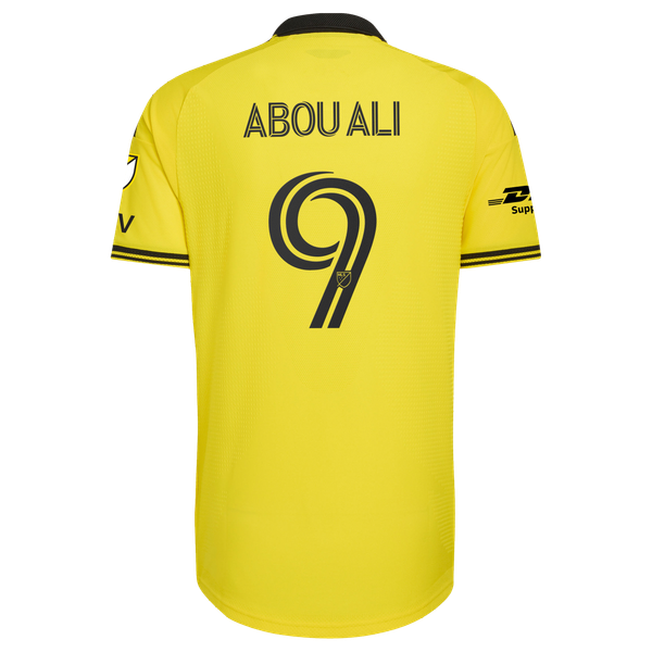 adidas Wessam Abou Ali Columbus Crew 2026 Authentic Patch Jersey