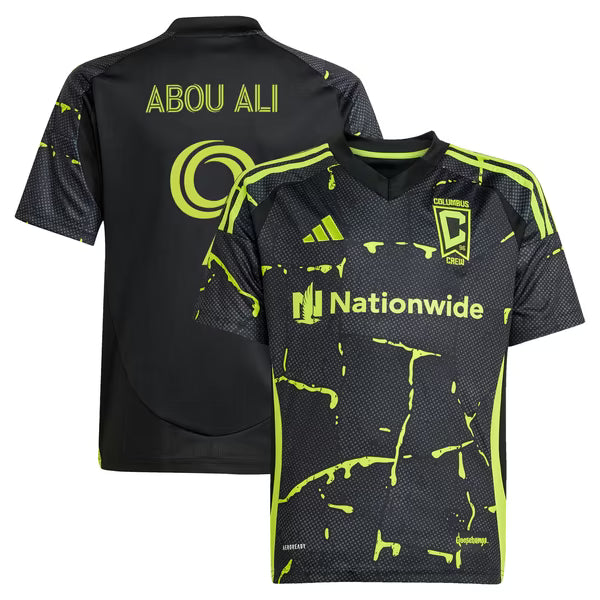 adidas Wessam Abou Ali Columbus Crew Youth 2025 Replica Jersey