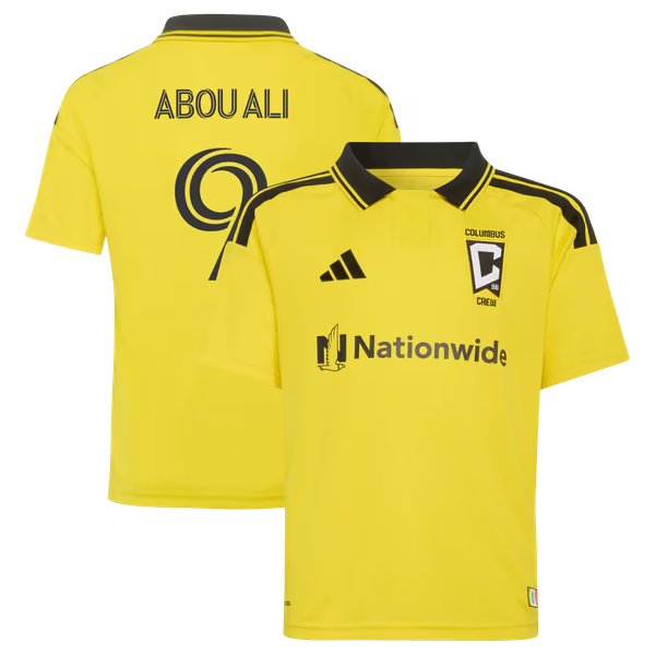 adidas Wessam Abou Ali Columbus Crew Youth 2026 Replica Jersey