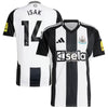 adidas Newcastle United Alexander Isak 2024/25 Home Replica Player Jersey
