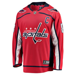 Alexander Ovechkin Washington Capitals Captain Patch Home Breakaway Jersey
