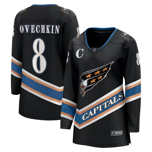 Alexander Ovechkin Washington Capitals Women's 50th Anniversary Breakaway Jersey