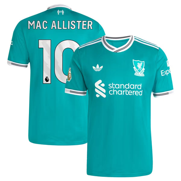 adidas Alexis Mac Allister Liverpool 2025/26 Third Authentic Jersey