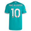 adidas Alexis Mac Allister Liverpool 2025/26 Third Authentic Jersey