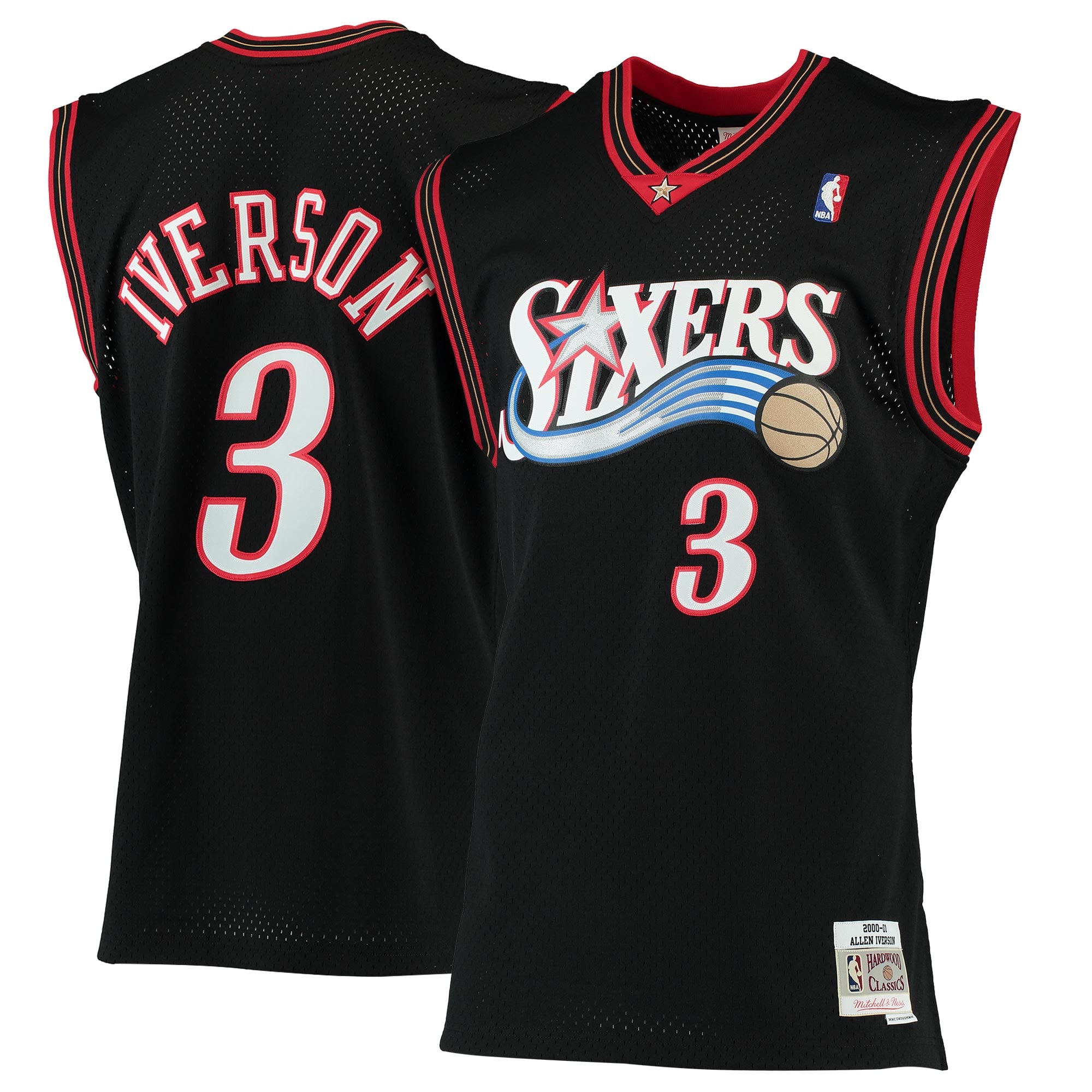Mitchell & Ness Philadelphia 76ers Allen Iverson Swingman Jersey