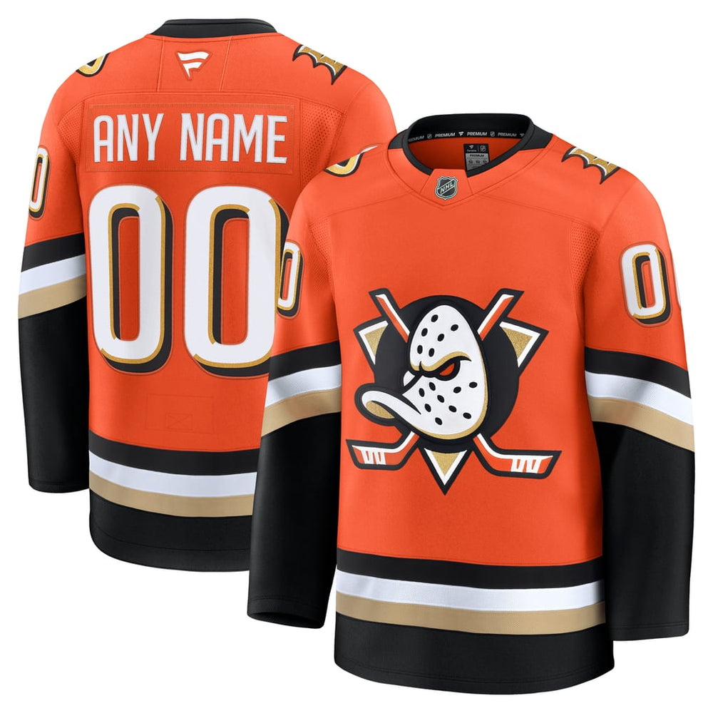 Fanatics Anaheim Ducks Home Premium Custom Jersey