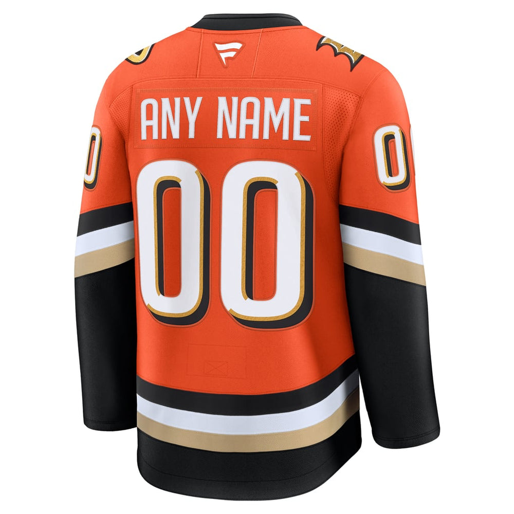Fanatics Anaheim Ducks Home Premium Custom Jersey