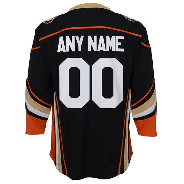 Anaheim Ducks Youth Home Replica Custom Jersey