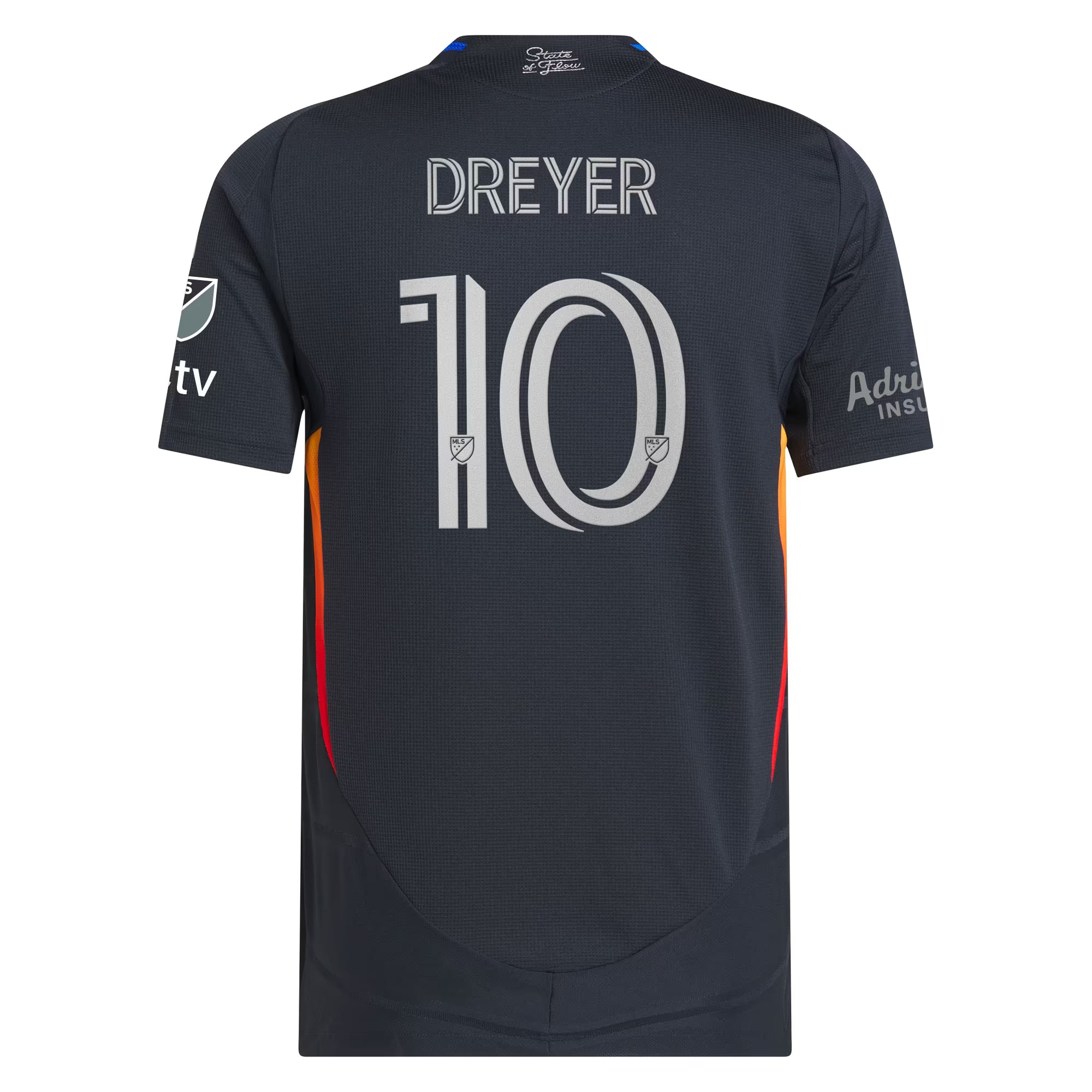 adidas Anders Dreyer San Diego FC 2025 State Of Flow Authentic Jersey