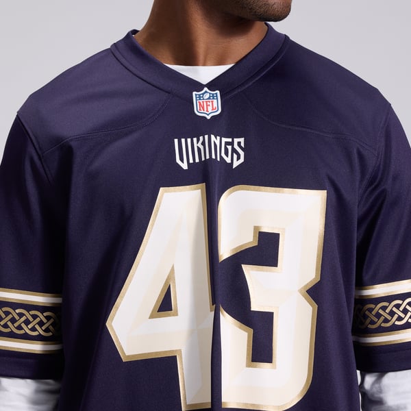 Nike Minnesota Vikings Andrew Van Ginkel 2026 Rivalries Game Jersey