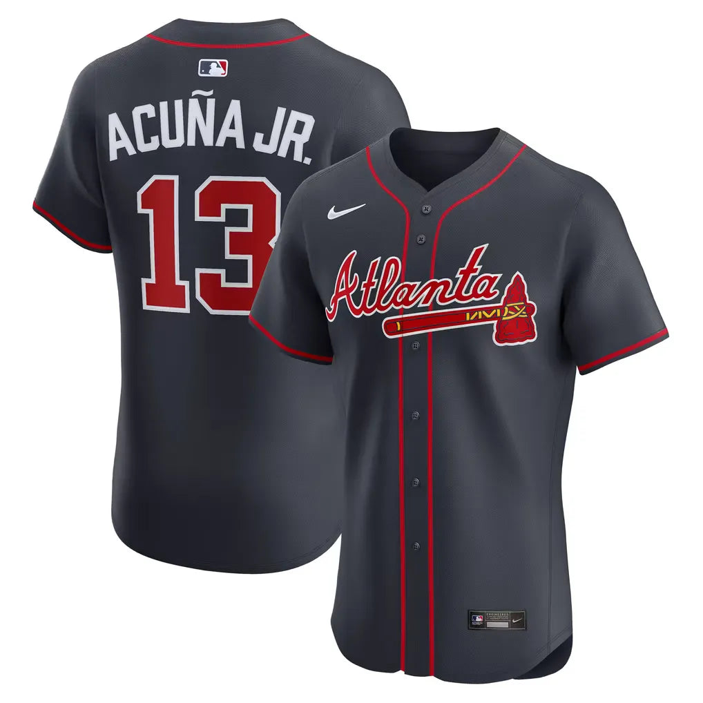 Atlanta Braves Alternate Elite Jersey (Ronald Acuña Jr.)
