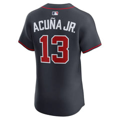 Atlanta Braves Alternate Elite Jersey (Ronald Acuña Jr.)