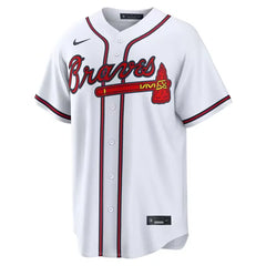 Atlanta Braves White Home Jersey (Ronald Acuña Jr.)