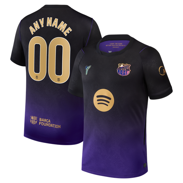 Nike Barcelona 2026/27 Away Stadium Replica Custom Jersey
