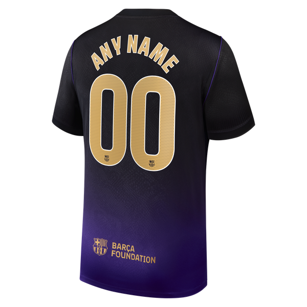Nike Barcelona 2026/27 Away Stadium Replica Custom Jersey
