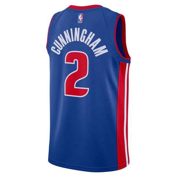 Nike Cade Cunningham Detroit Pistons Icon Edition Unisex Swingman Jersey