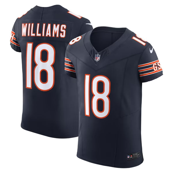 Nike Caleb Williams Chicago Bears Vapor F.U.S.E. Elite Jersey